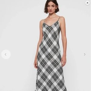 Allsaints Nina slip dress 90's Grunge